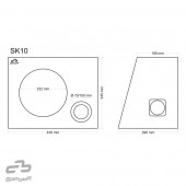 Bassreflexová ozvučnice Basser SK10 Black