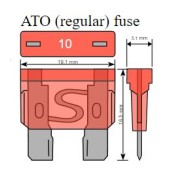 Ножов ATC предпазител 30A ACV 30.3920-30