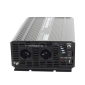 Преобразувател на напрежение от 24V на 230V + USB, 3000W - CAR3000-24V
