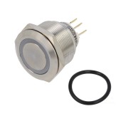 импулсен ключ с LED подсветка, зелен, 19 mm SW IMP