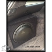 OEM озвучителна кутия Basser 10" за Audi A6 комби (C5)