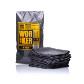 Опаковка микрофибърни кърпи Work Stuff Worker 10-Pack Grey