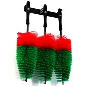 Закачалка за 3 четки Poka Premium Brush Holder - 3 Handles