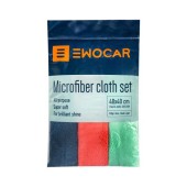 Комплект кърпи Ewocar Microfiber Cloths Set (3 бр.)