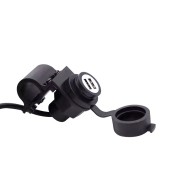 Зарядно USB-A 2x с капак за мотоциклети MY1118