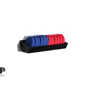 Държач за полиращи дискове Poka Premium Полка за съхранение на полиращи дискове - от 83mm до 165mm (40cm) LITE