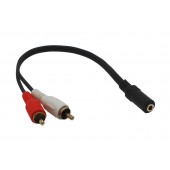 Audio adaptér JACK - CINCH