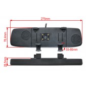 Monitor v zrkátku BK-043LU