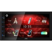 2DIN автомагнитола без CD механика JVC KW-M27DBT