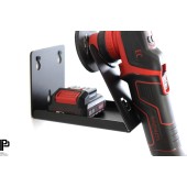 Държач за малка полираща машина Poka Premium с удобна полица за батерии