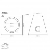 Затворена озвучителна кутия Basser C1020