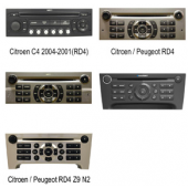 AUX вход за авторемонтни радиа Citroën / Peugeot