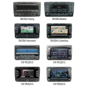 AUX вход за авторемонтни радиа VW / Škoda / Seat