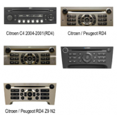 AUX вход за автомобилни радиа Citroën / Peugeot