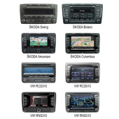 AUX вход за автомобилни радиа VW / Škoda / Seat