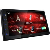 2DIN автомагнитола без CD механика JVC KW-M27DBT