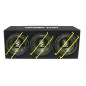 Trojitý subwoofer v boxu Ground Zero GZIB 3.250SPL