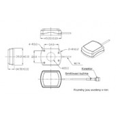 GPS антена AGP-103 SMB
