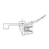 Крепеж за стягаща лента за ръб 437432