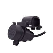 Зарядно USB-A 2x с капак за мотоциклети MY1118