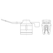 Крепеж за стягаща лента за ръб 437433