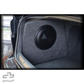 OEM озвучителна кутия Basser 10" за Mitsubishi Lancer седан