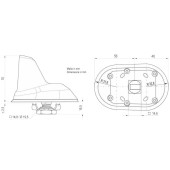 Антена Blaupunkt DAB-A-GPS-A Shark