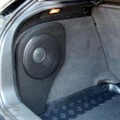 OEM озвучителна кутия за субуфер Basser 8" за Audi A3 8P