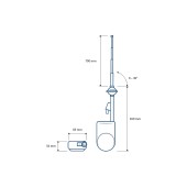 Антена Blaupunkt Autojet 25 Chrome
