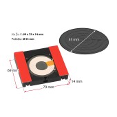 Inbay® QI универсално зарядно за автомобили