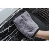 Микрофибърна миеща ръкавица Purestar Plush Wash Mitt Gray