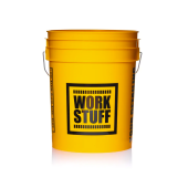 Detajlingova kofa s reshetka Work Stuff Detailing Bucket Yellow Wash + Separator Black