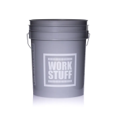 Детайлираща кофа с решетка Work Stuff Detailing Bucket Grey Wheels + Separator Black