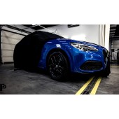 Покривало за автомобил Poka Premium Equipment Premium quality car cover black with welt - Hatchback / Sedan