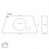 Uzavřená ozvučnice Basser P1220 Black