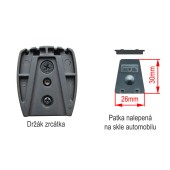 Монитор в огледалото AK-043LA Fiat