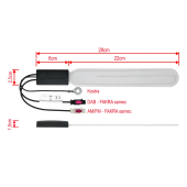 Антена за стъкло Calearo 7677925
