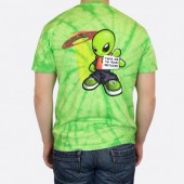 Тениска Dodo Juice Alien' T-shirt Tie-Dye Green Small