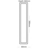 Двойна Bassreflex кутия Basser B1035SX2 Black