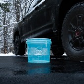 Кофа Carbon Collective 13L Detailing Wheel Bucket - Clear Teal