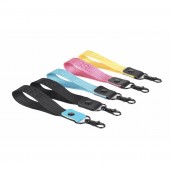 Auto Finesse Luxury Embossed Lanyard Short Yellow