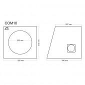 Затворен корпус Basser COM10