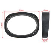 Наклонена дистанционна подложка за високоговорител 6 x 9