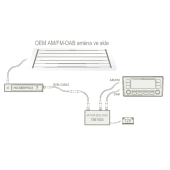 Пасивен разклонител на сигнала Calearo 7590013