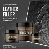 Leather Expert - Leather Filler Black (250 ml)