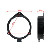 GF20 адаптер за говорители 165 мм Audi / Saab / Seat