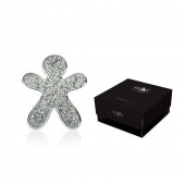 Vůně do auta s chromovým okrajem Mr&Mrs Fragrance Niki Silver Crystal - Splendido