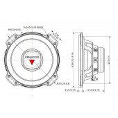 Субуфер Kenwood KFC-PS3016W
