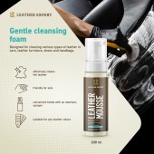 Почистваща пяна за кожа Leather Expert - Leather Mousse (200 ml)