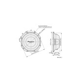 Субуфер Pioneer TS-SW2502S4